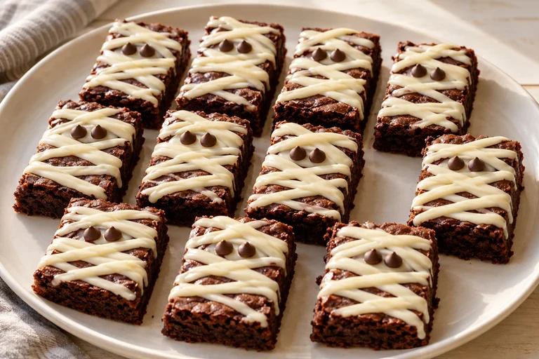 Fudgy Mummy Brownies